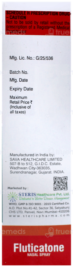 Fluticatone Nasal Spray 6Gm